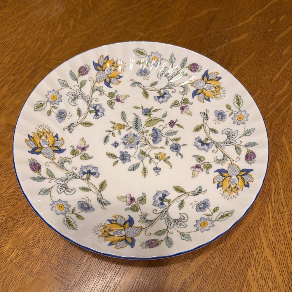 Minton Haddon Hall Blue 11" Serving Dish Excellent